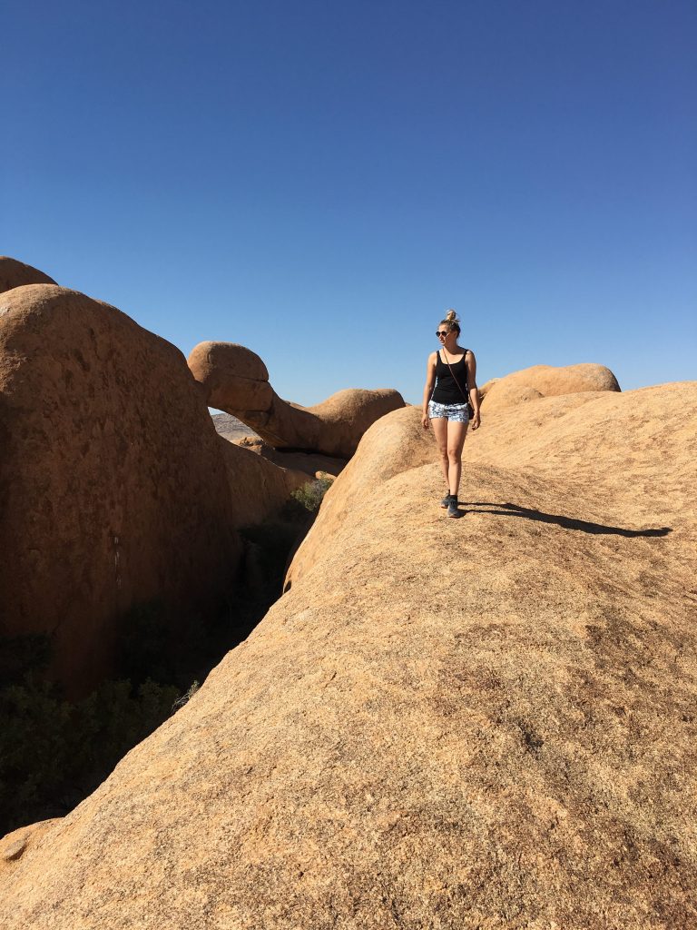 Walk on the spitzkoppe